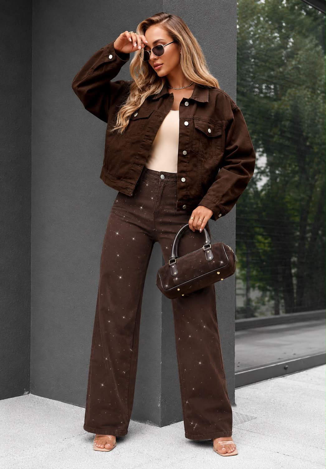 HLAČE SOFIA wide leg