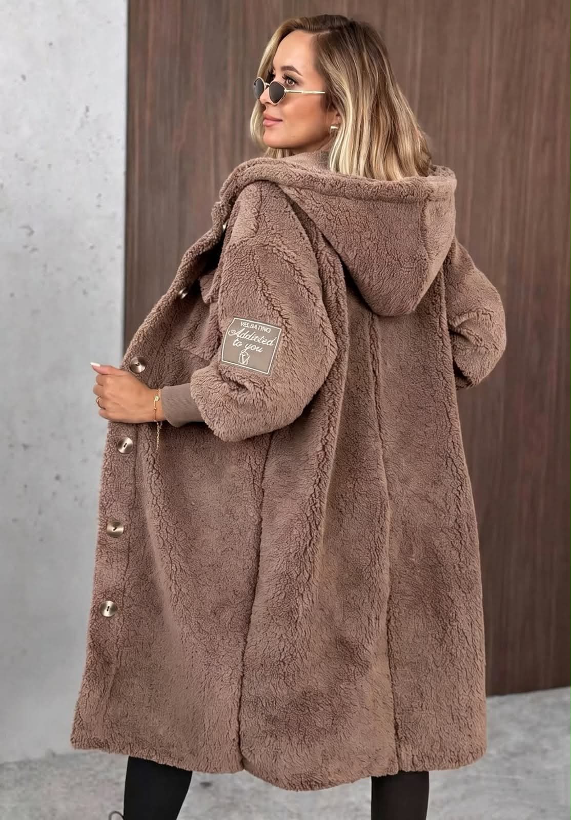 PLAŠČ TEDY GIAN camel