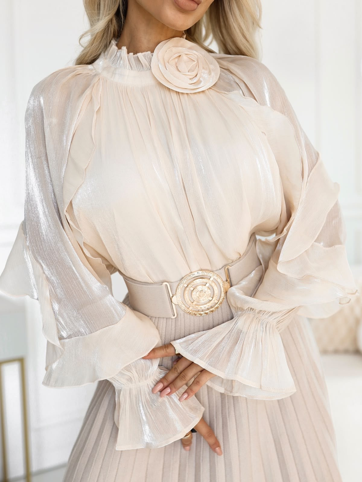 BLUZA VIVY bež