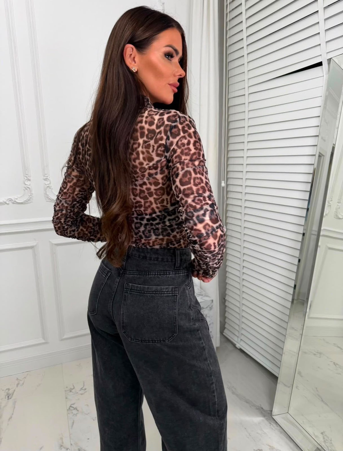 BLUZA TORINO rjava