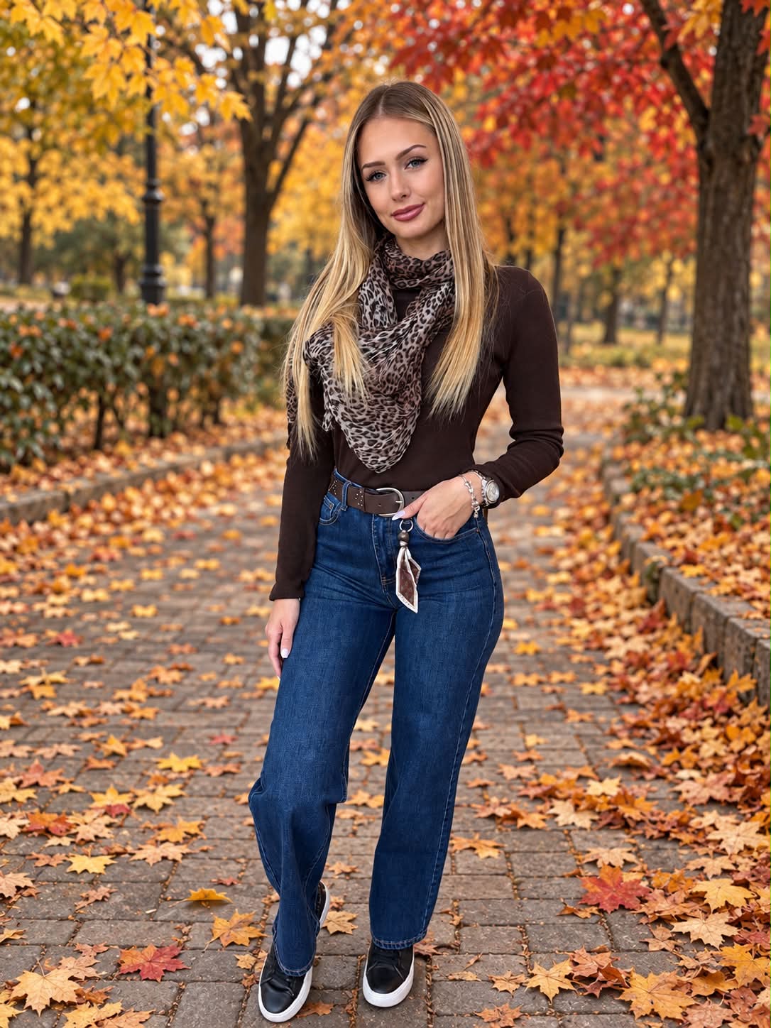HLAČE EMELY wide leg