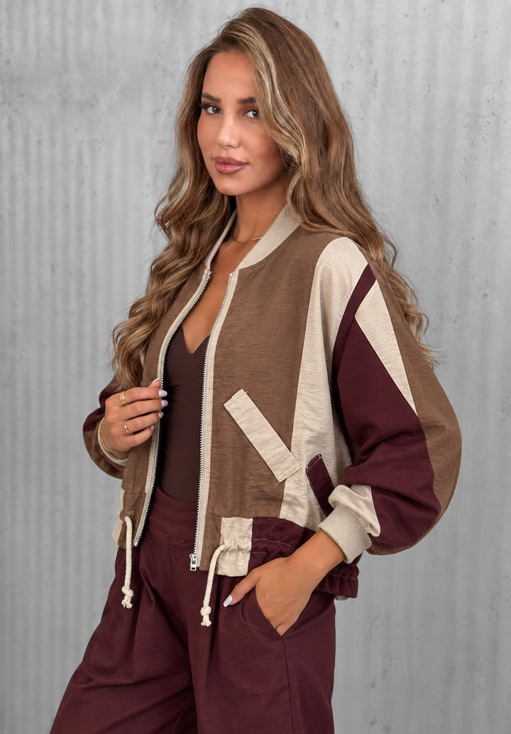 JAKNA TIKI bordo