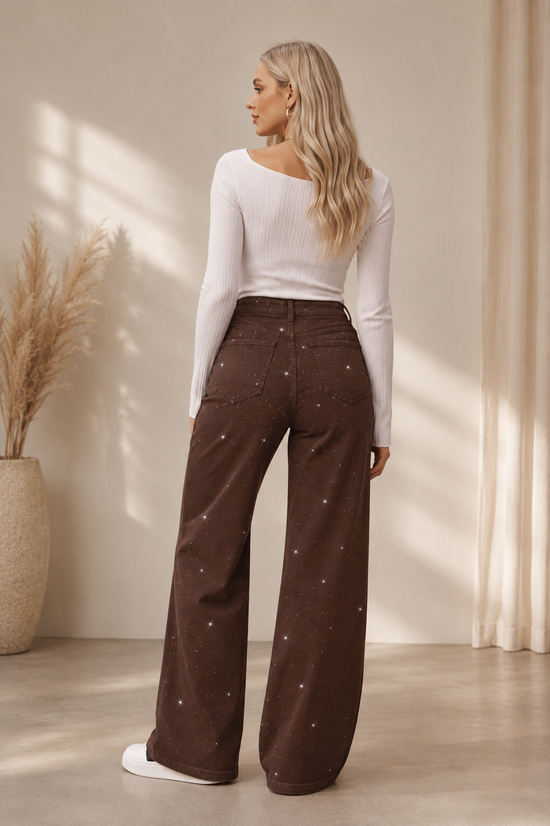 HLAČE SOFIA wide leg