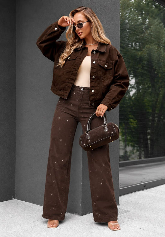 HLAČE SOFIA wide leg