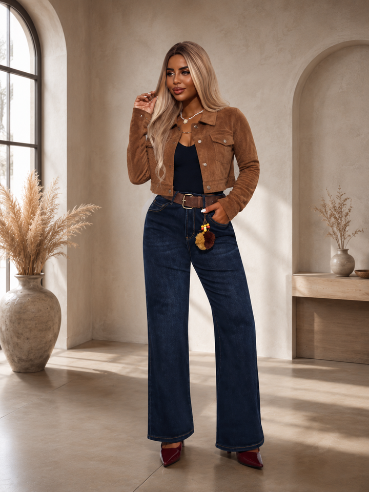 HLAČE RIANA wide leg