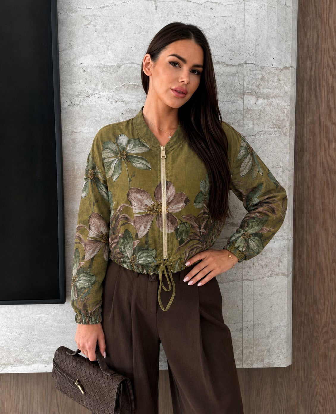 JAKNA ROVARO svetlo zelena