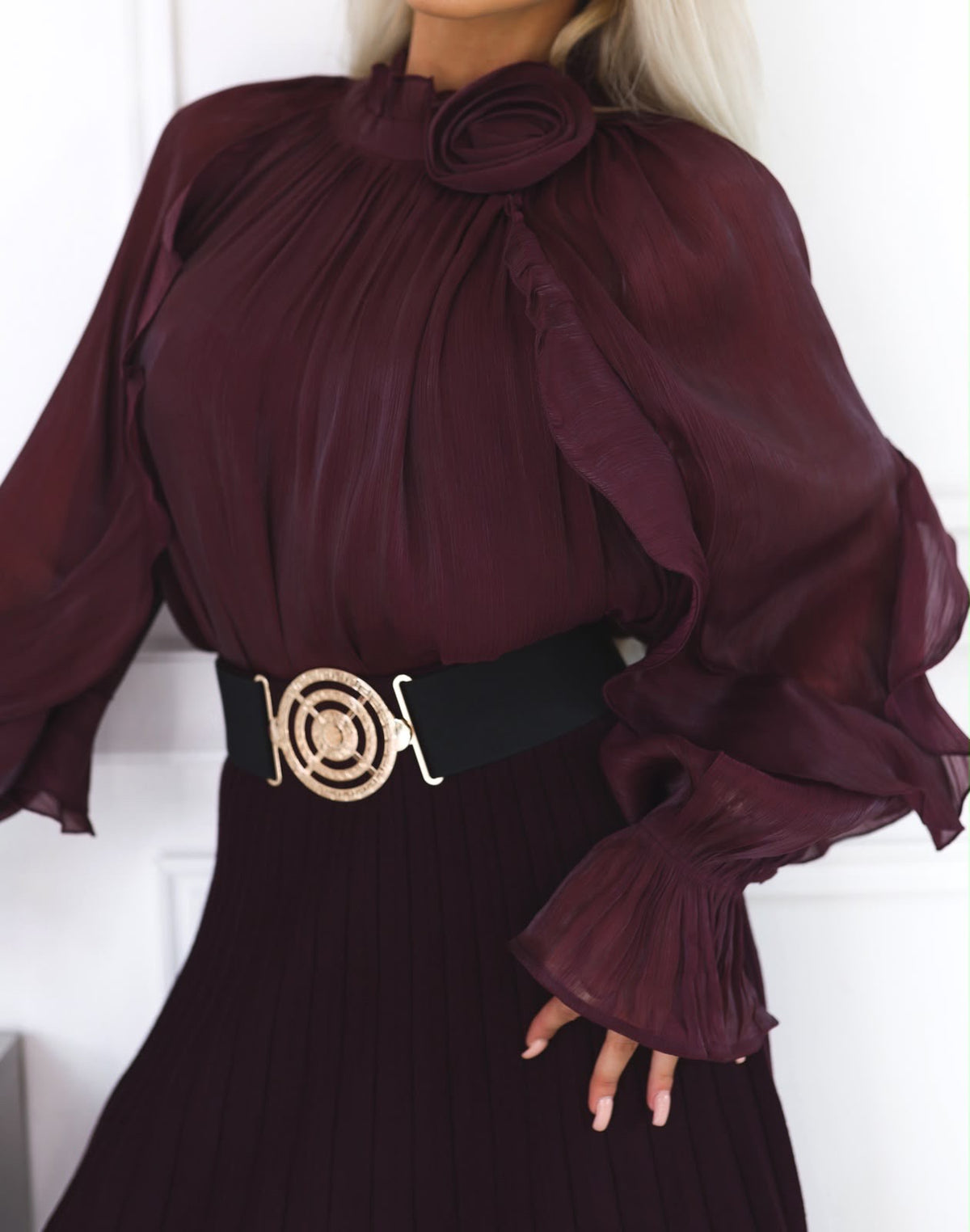 BLUZA VIVY bordo