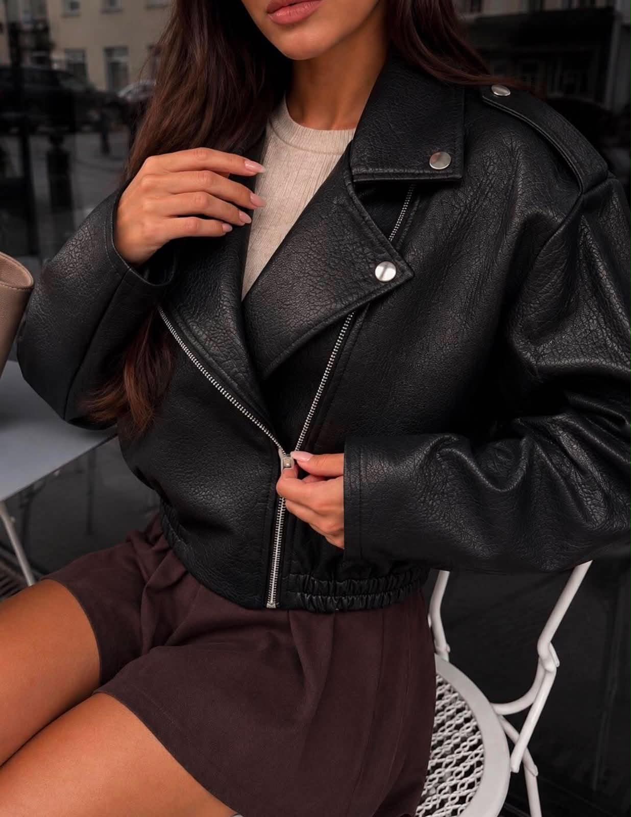 JAKNA FLAVIA črna