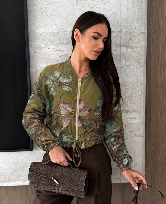 JAKNA ROVARO svetlo zelena