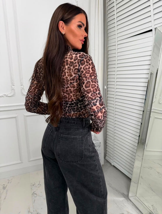 BLUZA TORINO rjava