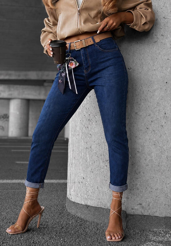 HLAČE MARY mom fit (M-3XL)