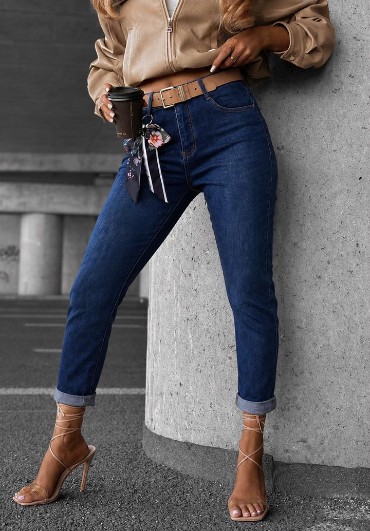 HLAČE MARY mom fit (M-3XL)