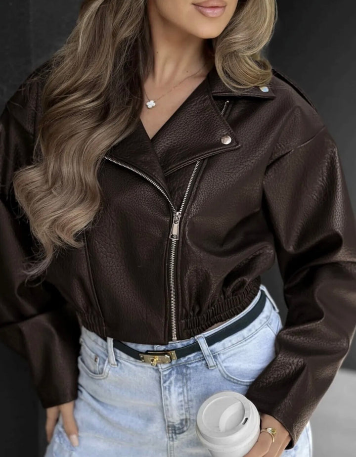 JAKNA FLAVIA rjava