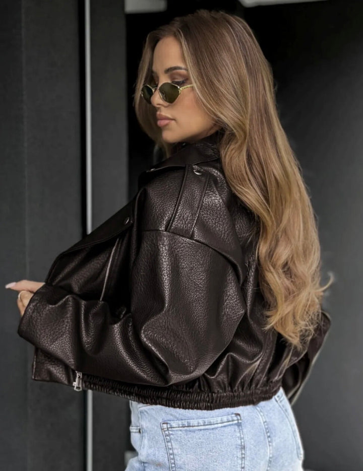 JAKNA FLAVIA rjava